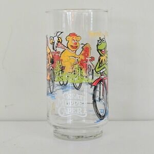 Vintage 1981 Great Muppet Caper McDonald's Glass Kermit,‎ Fozzie Bear